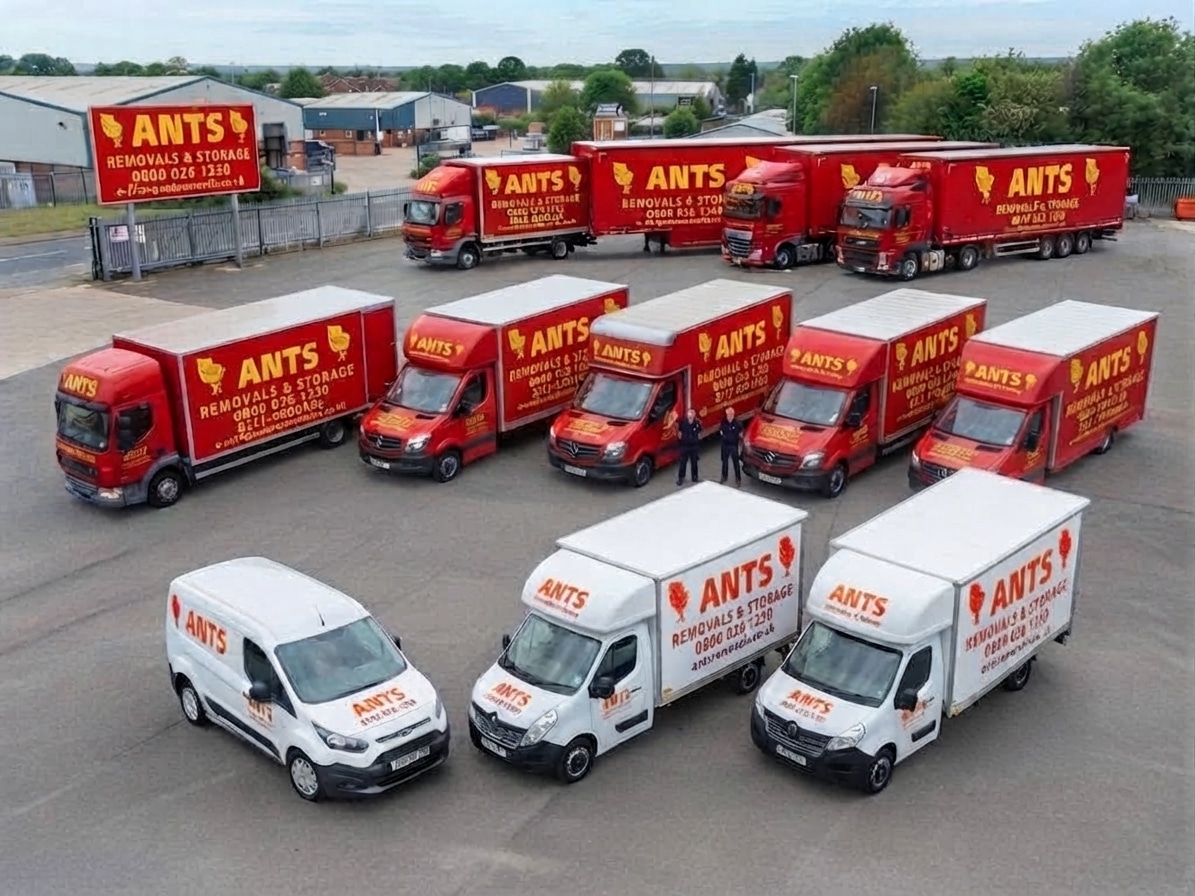 Ants Removals fleet covering North London and surrounding areas